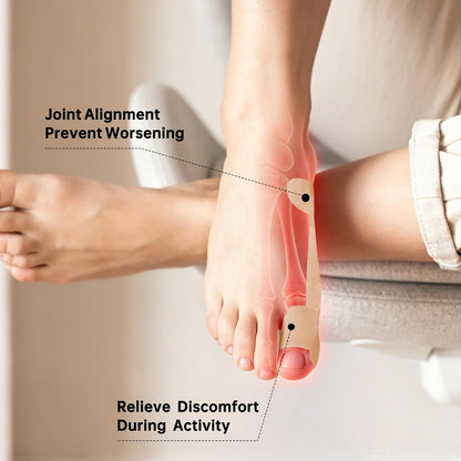 🏅Natravor® Relief Botanical Bunion Comfort Patcht👠💃（Physical Stretch Support + Botanical Comfort Formula)
