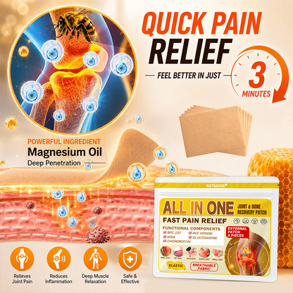 𝐎𝐟𝐟𝐢𝐜𝐢𝐚𝐥 𝐁𝐫𝐚𝐧𝐝 𝐒𝐭𝐨𝐫𝐞 |✅🔥Natravor® Joint Pain Relief Patches – 40 Mixed Sizes for Knees, Back, Shoulders