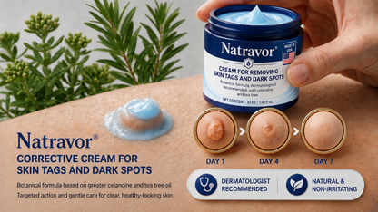 Natravor® 7-𝐃𝐚𝐲 𝐒𝐤𝐢𝐧 𝐓𝐚𝐠 & 𝐒𝐩𝐨𝐭 𝐄𝐫𝐚𝐬𝐞𝐫 𝐂𝐫𝐞𝐚𝐦 (Zero Pain, Zero 𝐒𝐜𝐚𝐫𝐬 Formula) 💎