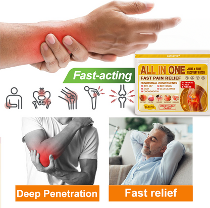 𝐎𝐟𝐟𝐢𝐜𝐢𝐚𝐥 𝐁𝐫𝐚𝐧𝐝 𝐒𝐭𝐨𝐫𝐞 |✅🔥Natravor® Joint Pain Relief Patches – 40 Mixed Sizes for Knees, Back, Shoulders