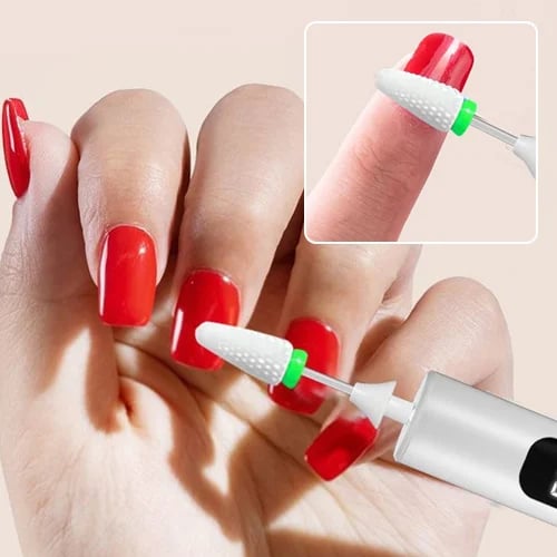 🥳2026 HOT SALE🥳💞50K+ SOLD!💅✨ 49% OFF! Professional Electric Nail Polisher – Smooths thick nails. 99-speed display. Multiple heads for shaping & buffing. Salon at home! 🌟💎