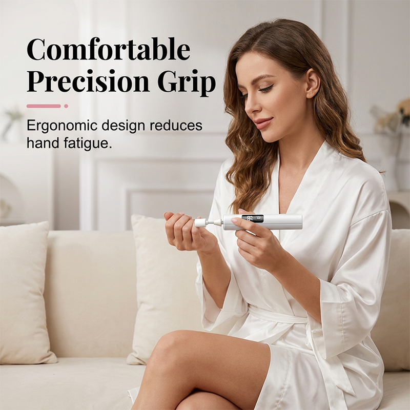 🥳2026 HOT SALE🥳💞50K+ SOLD!💅✨ 49% OFF! Professional Electric Nail Polisher – Smooths thick nails. 99-speed display. Multiple heads for shaping & buffing. Salon at home! 🌟💎