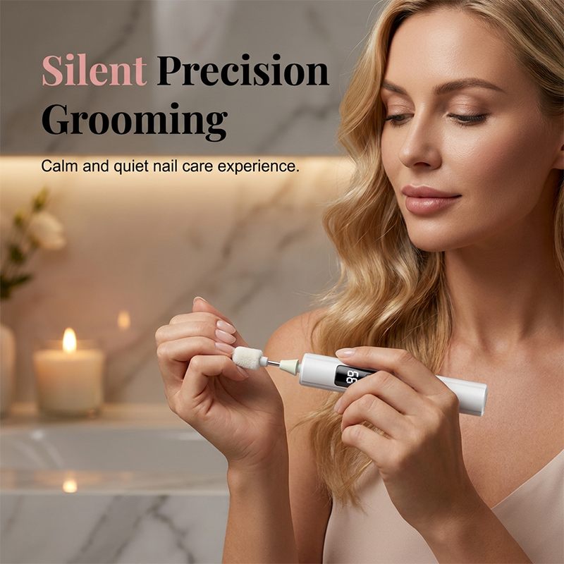 🥳2026 HOT SALE🥳💞50K+ SOLD!💅✨ 49% OFF! Professional Electric Nail Polisher – Smooths thick nails. 99-speed display. Multiple heads for shaping & buffing. Salon at home! 🌟💎