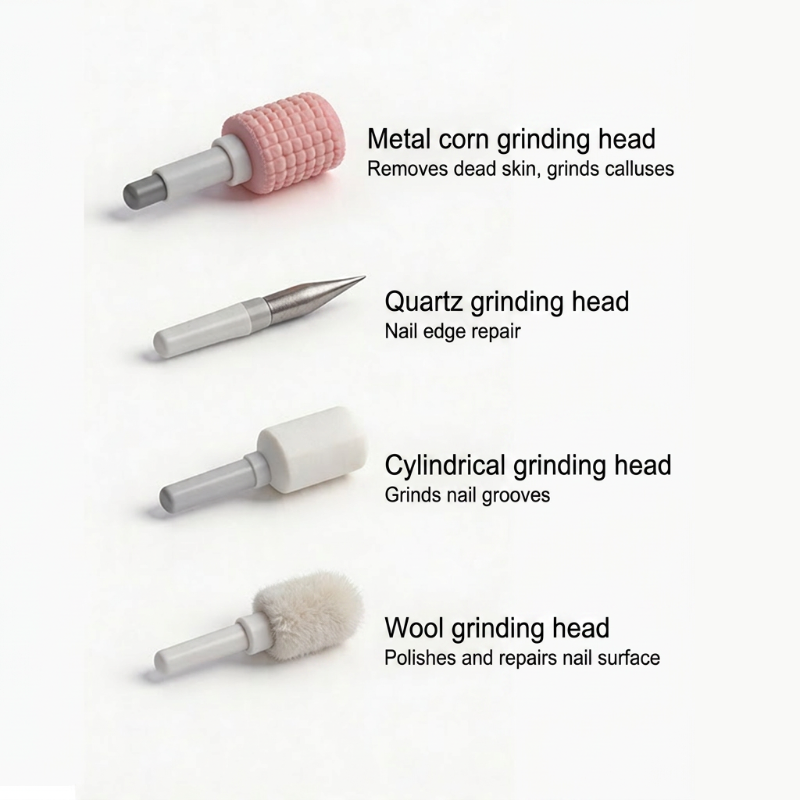 🥳2026 HOT SALE🥳💞50K+ SOLD!💅✨ 49% OFF! Professional Electric Nail Polisher – Smooths thick nails. 99-speed display. Multiple heads for shaping & buffing. Salon at home! 🌟💎