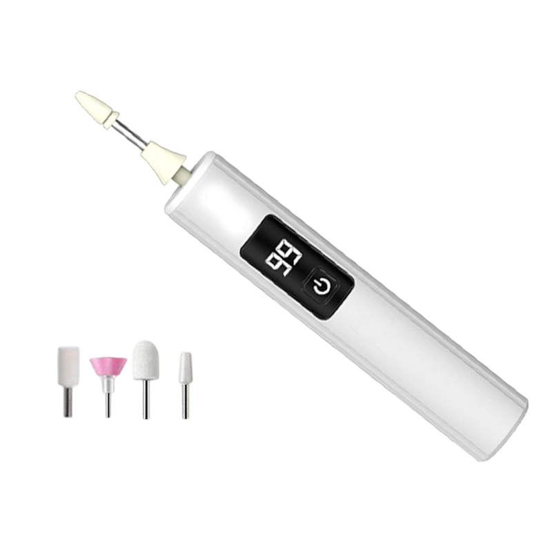 🥳2026 HOT SALE🥳💞50K+ SOLD!💅✨ 49% OFF! Professional Electric Nail Polisher – Smooths thick nails. 99-speed display. Multiple heads for shaping & buffing. Salon at home! 🌟💎